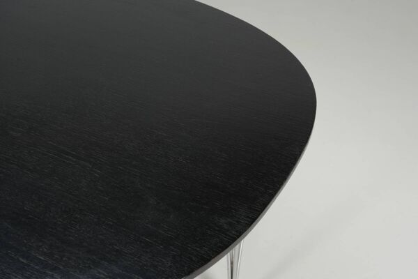 Table de Piet Hein SuperEllipse ed. Fritz Hansen circa 1980