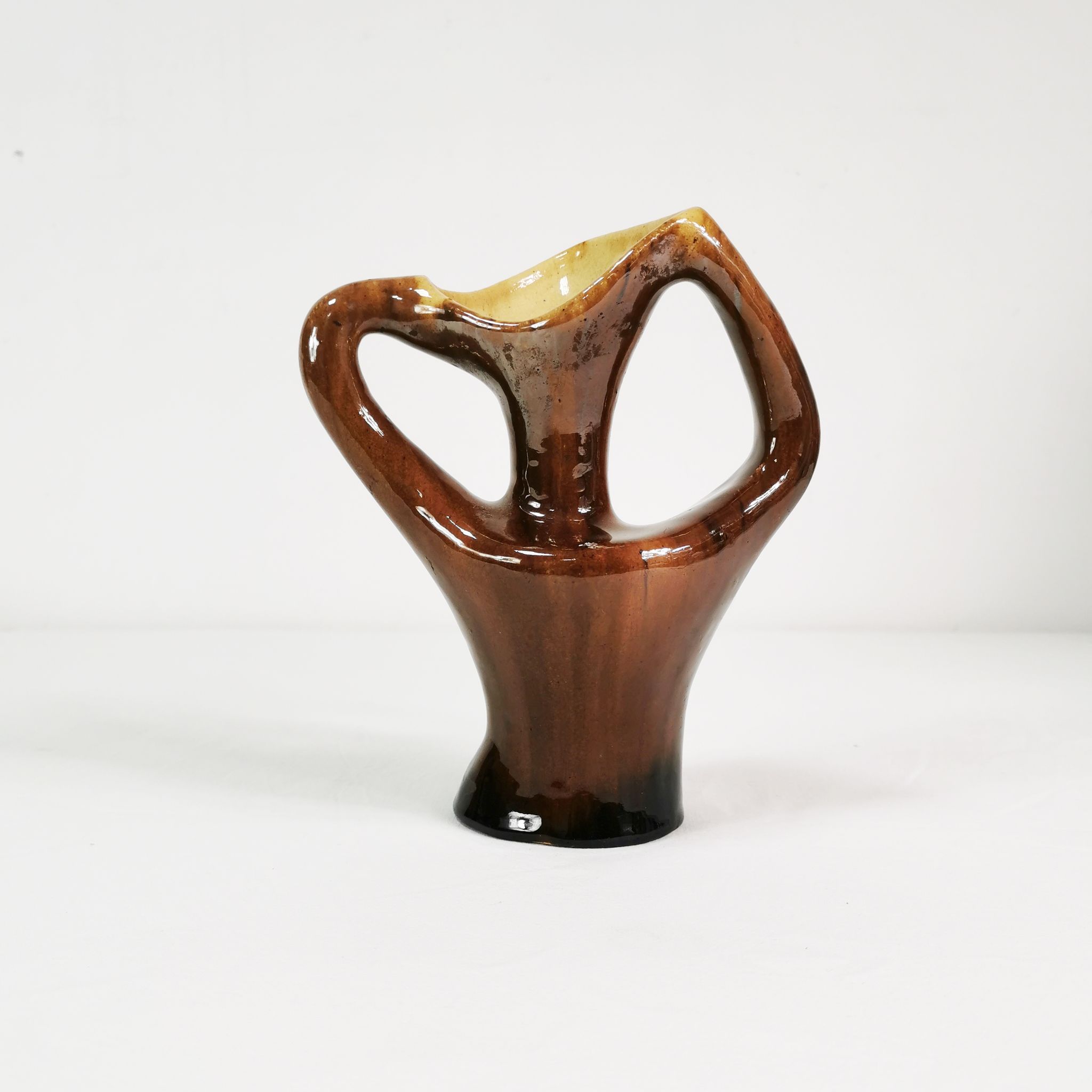 Modernist vase, Ceramika Krakowska, designed by M. Garga, 1960s