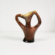 Modernist vase, Ceramika Krakowska, designed by M. Garga, 1960s