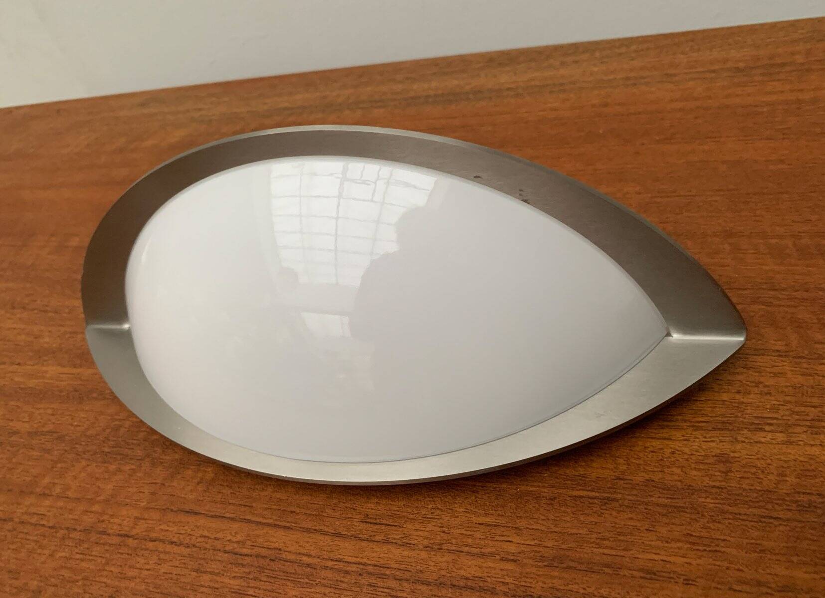 Postmodern German wall lamps from the space age by Glashütte Limburg, set of 2