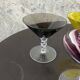 vintage 1970s martini glass set