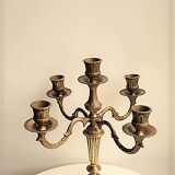 Pair of gilt bronze candlesticks
