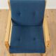 Flötotto armchairs, 1970s, set of 2, blue upholstery