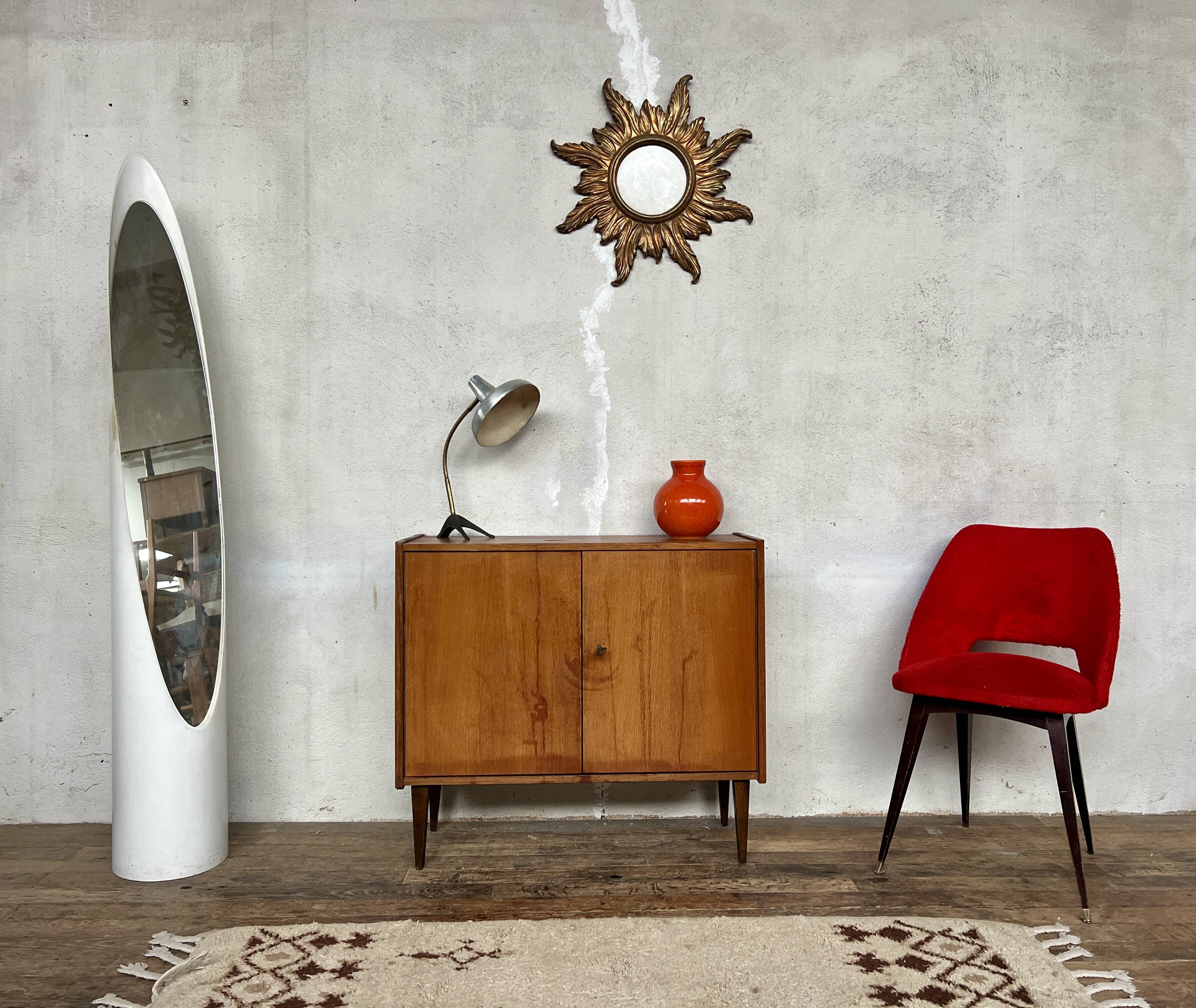 Vintage walnut sideboard – 1960s