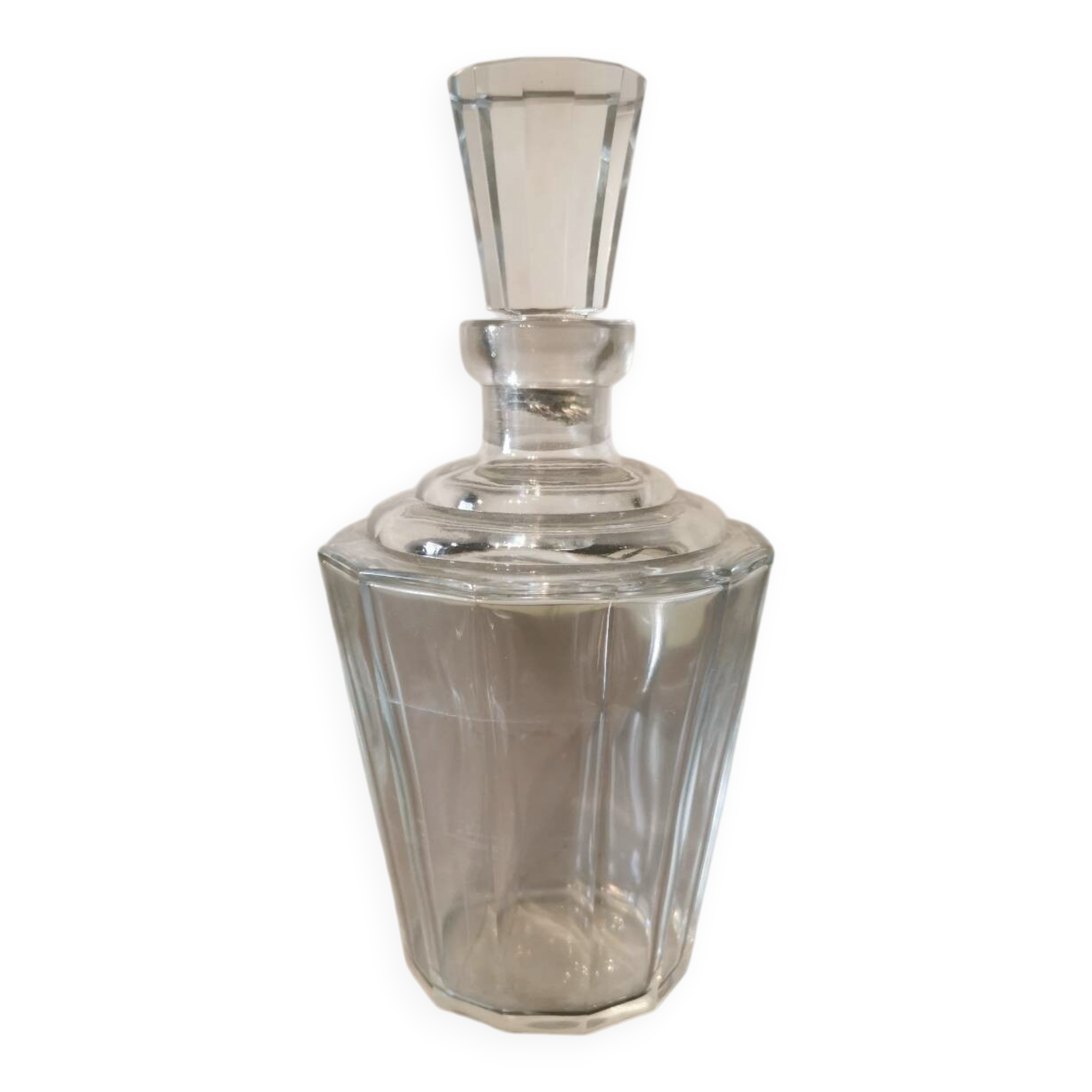 Art Deco glass carafe