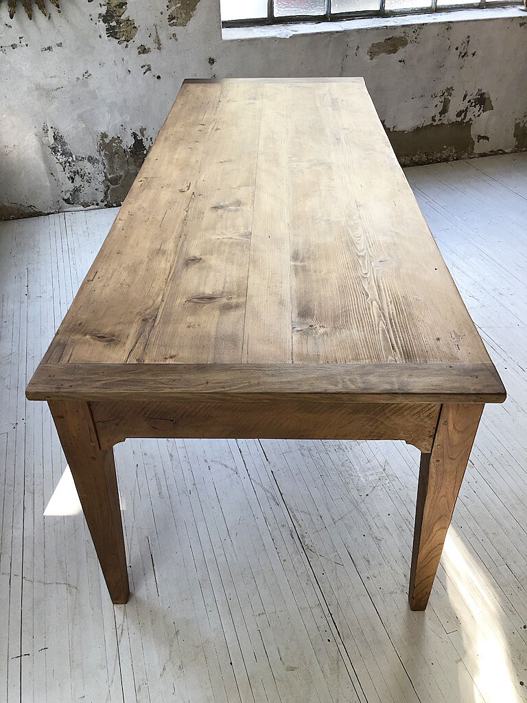 Oak farm table 2m20
