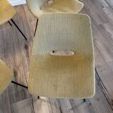 Set of 4 Pierre Guariche chairs