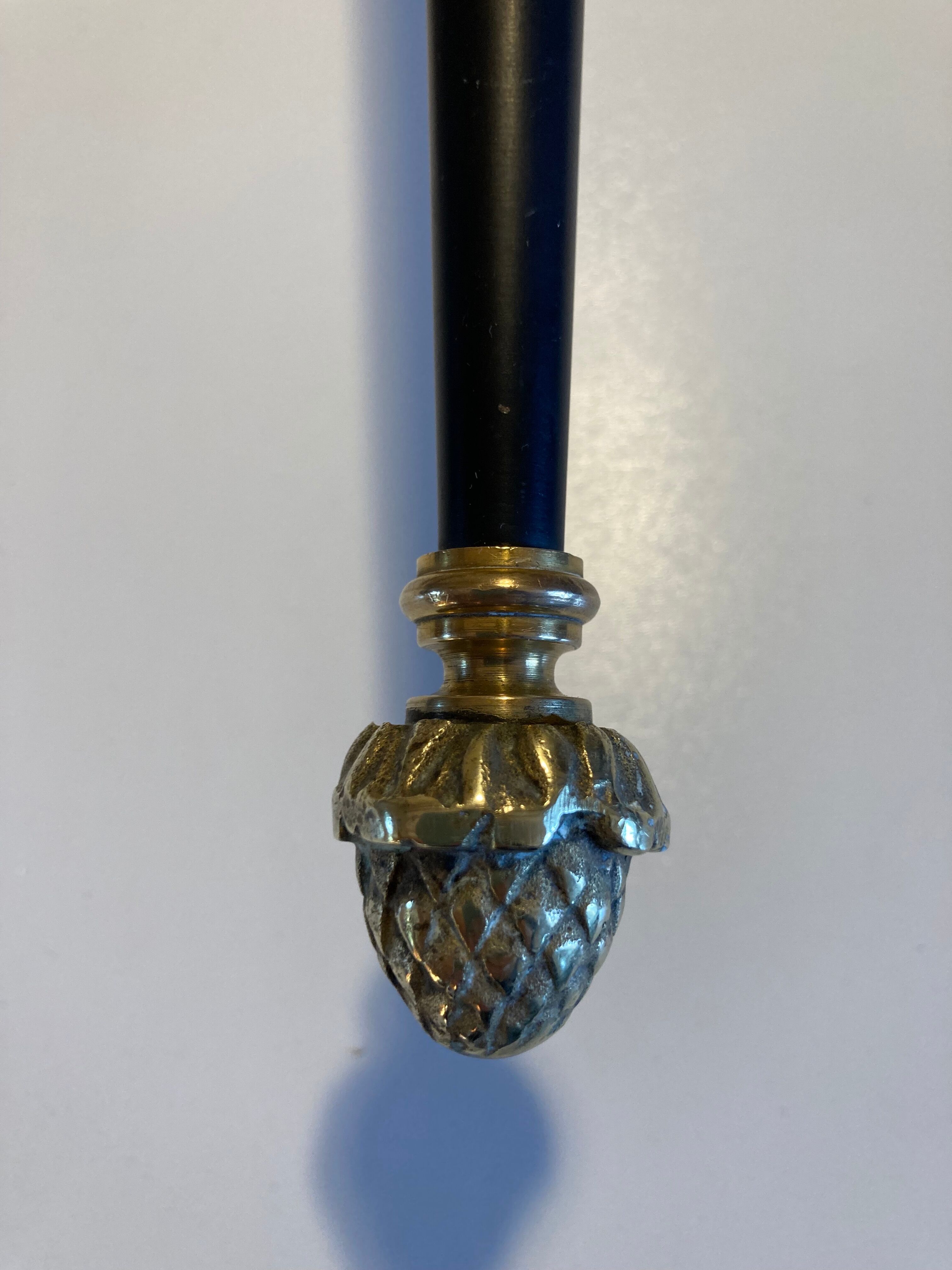 Pair of torch wall lamps