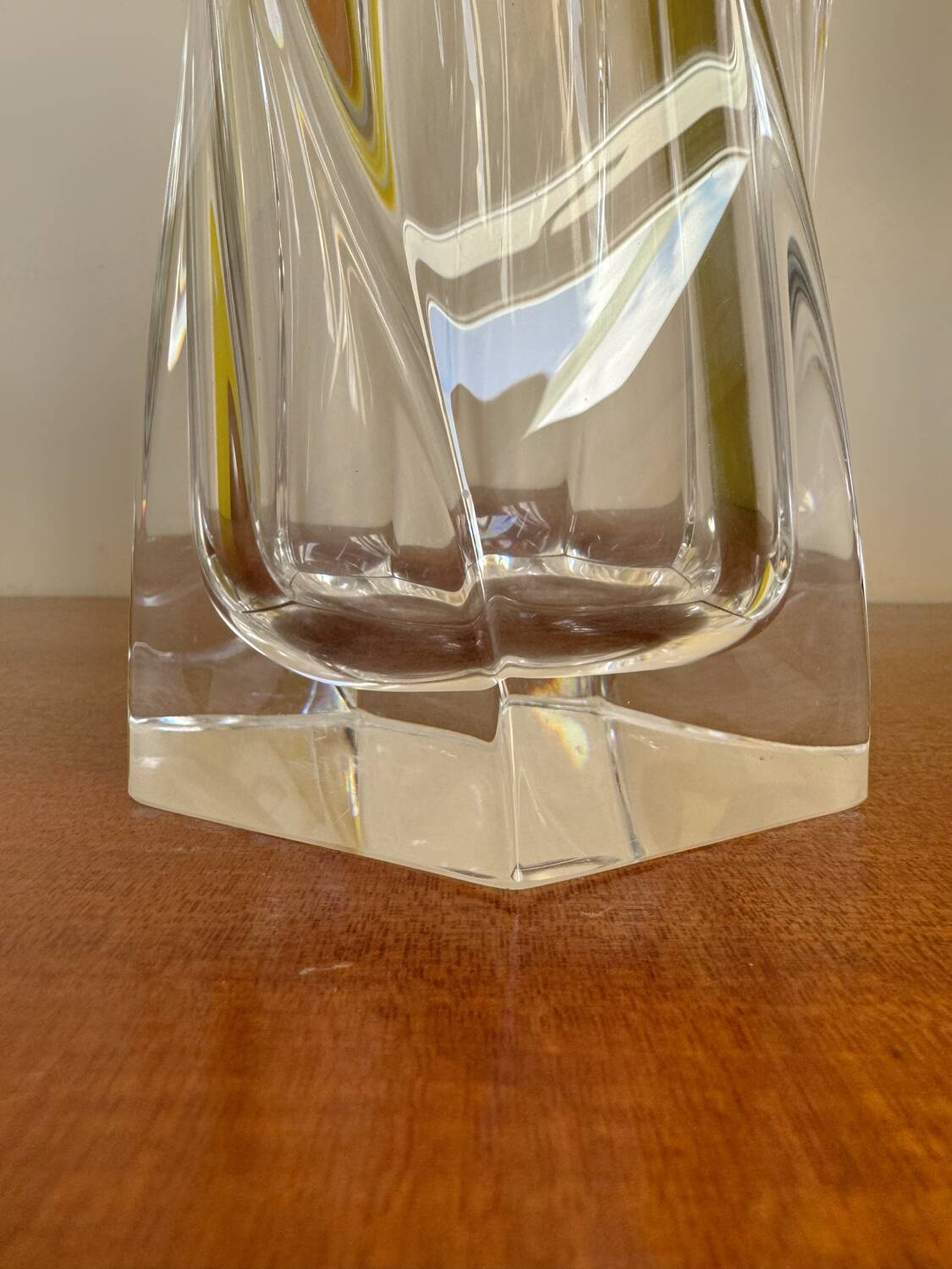 Sèvres crystal vase from the 60s