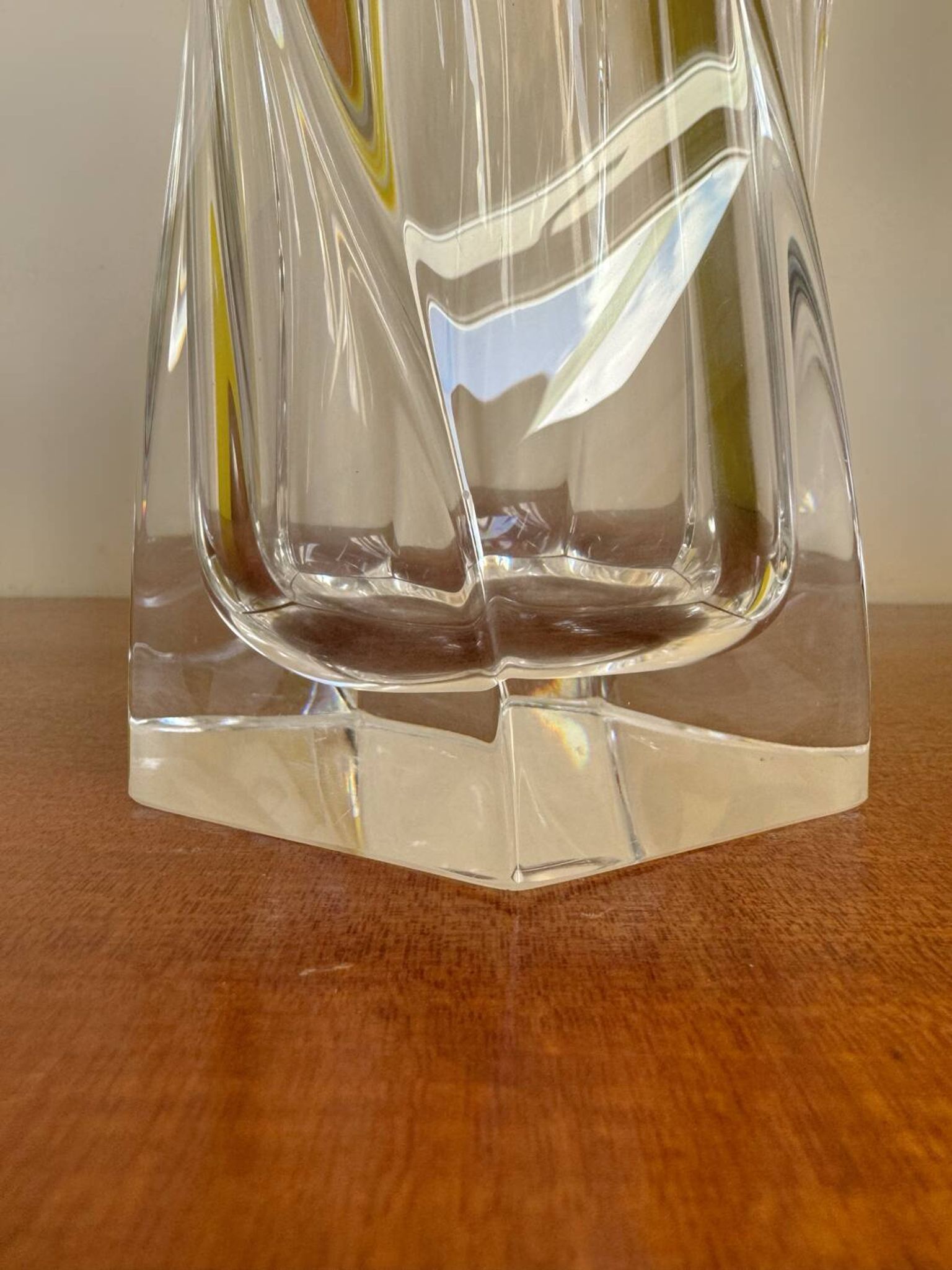 Vase cristal de Sèvres années 60