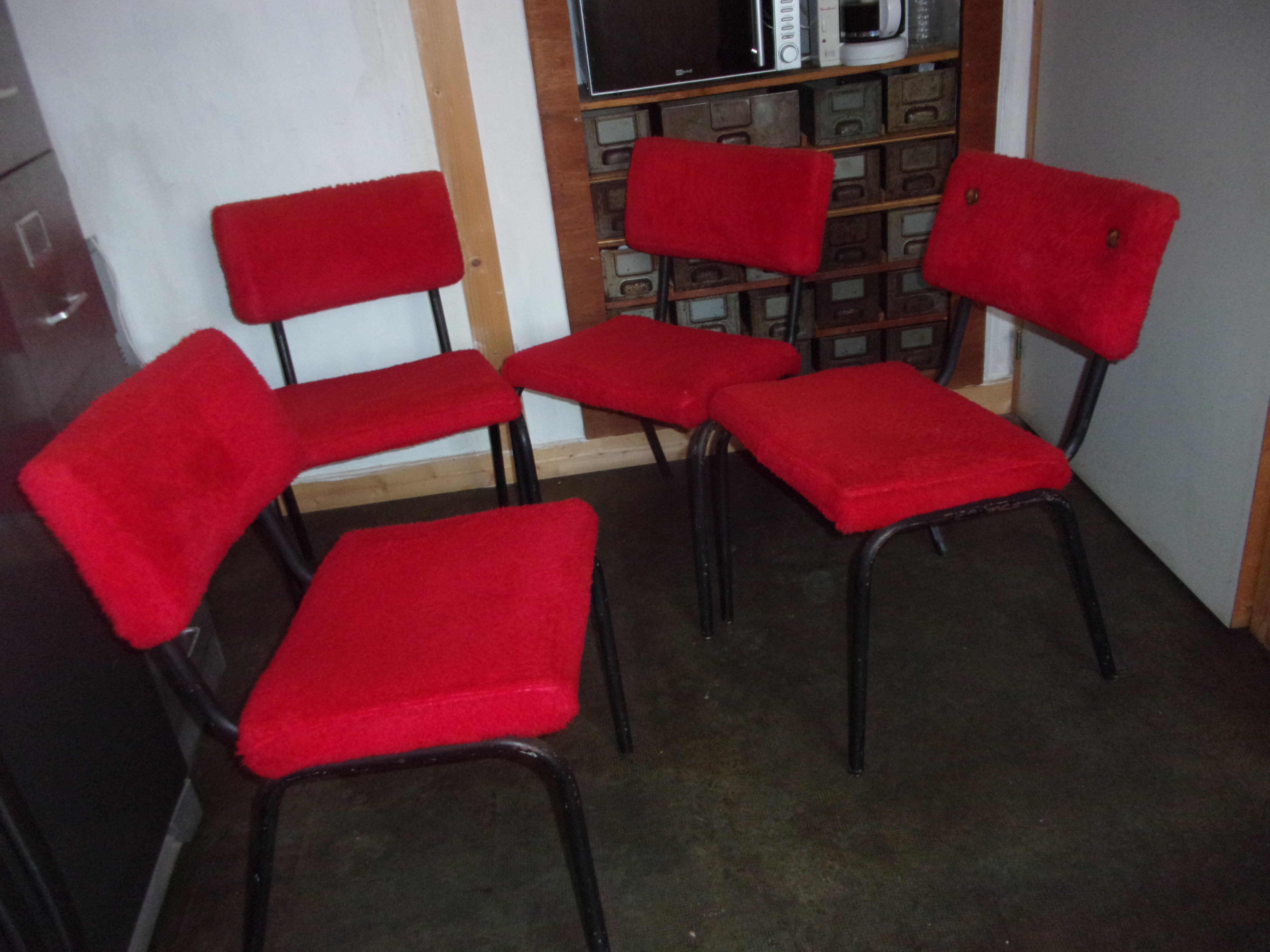 Set of 4 chairs 1960