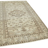 Handwoven Decorative Anatolian Beige Rug 160 cm x 273 cm