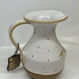 Fratelli Fanciullacci ceramic pitcher with grape decor