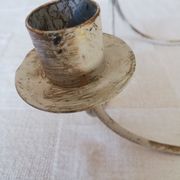 Bougeoir en fer forgé