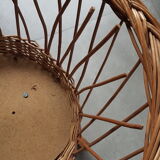 Berceau rotin poupée