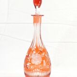 Amber pink Crystal Wine Decanter