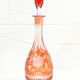 Amber pink Crystal Wine Decanter