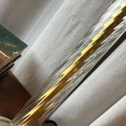 English lamp in brass and altuglass