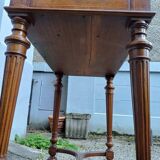 Work table, marquetry dressing table