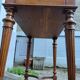 Work table, marquetry dressing table