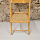 Folding cane chair from 1980