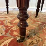 Louis Philippe style oval mahogany dining table