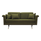Green sofa, Italian design, 1960s, production: Italy