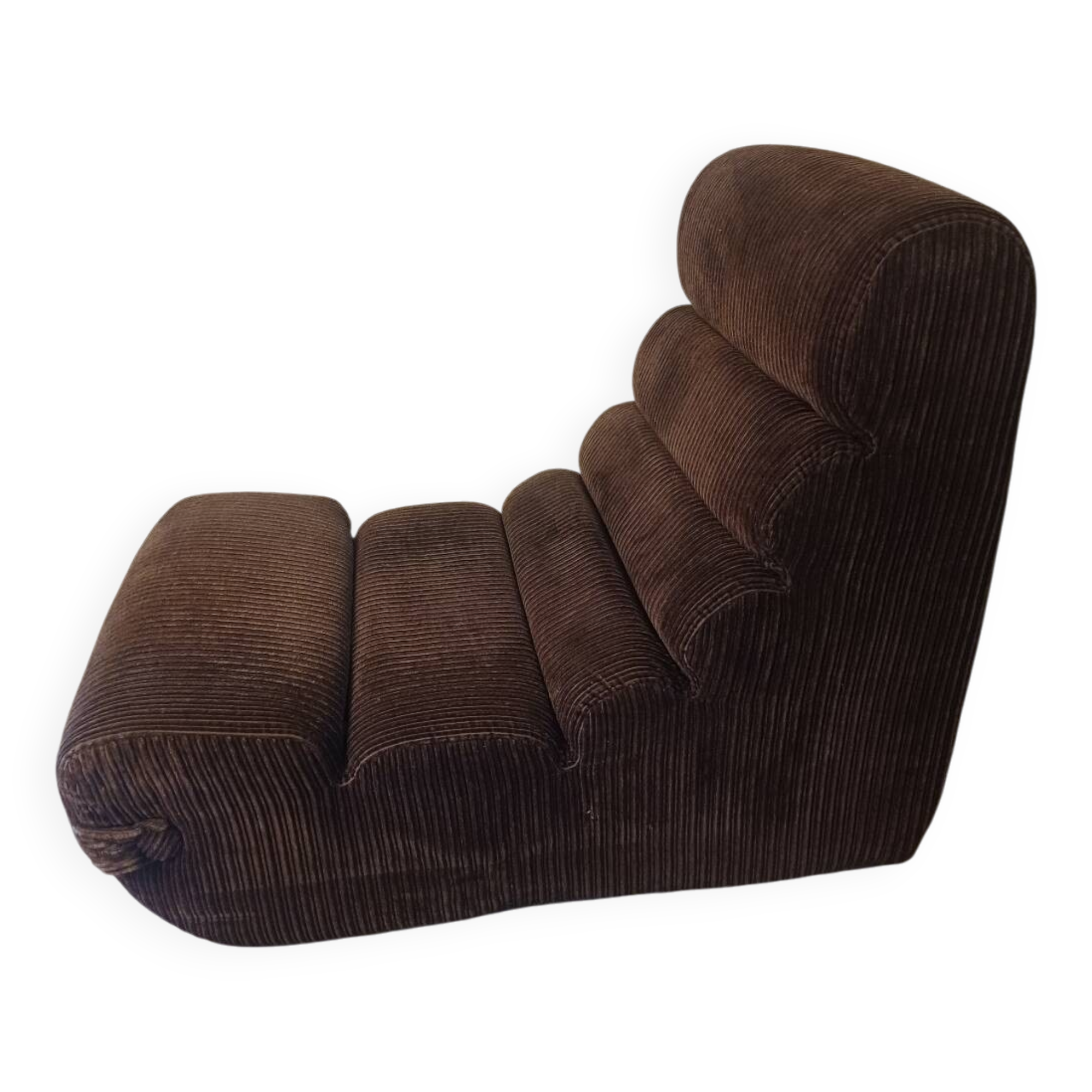 Corduroy armchair