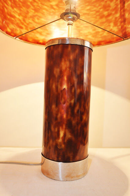 tortoiseshell lamp