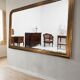 Louis Philippe style gilded mirror, mid-20th century, bevelled mirror.