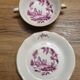 Tea cups, Limoges porcelain breakfast by Bernardaud.
