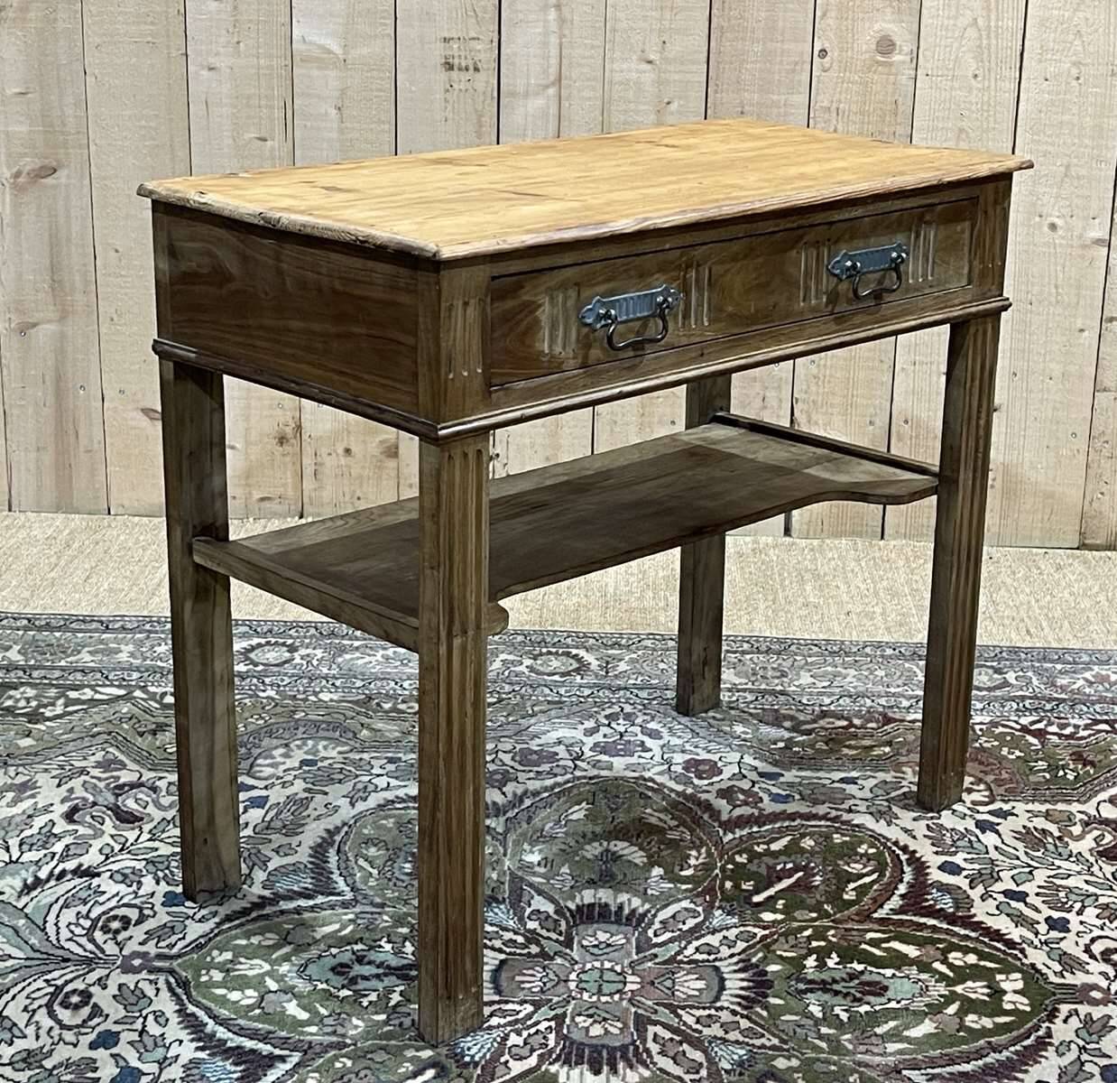 French fir console from the 1930s