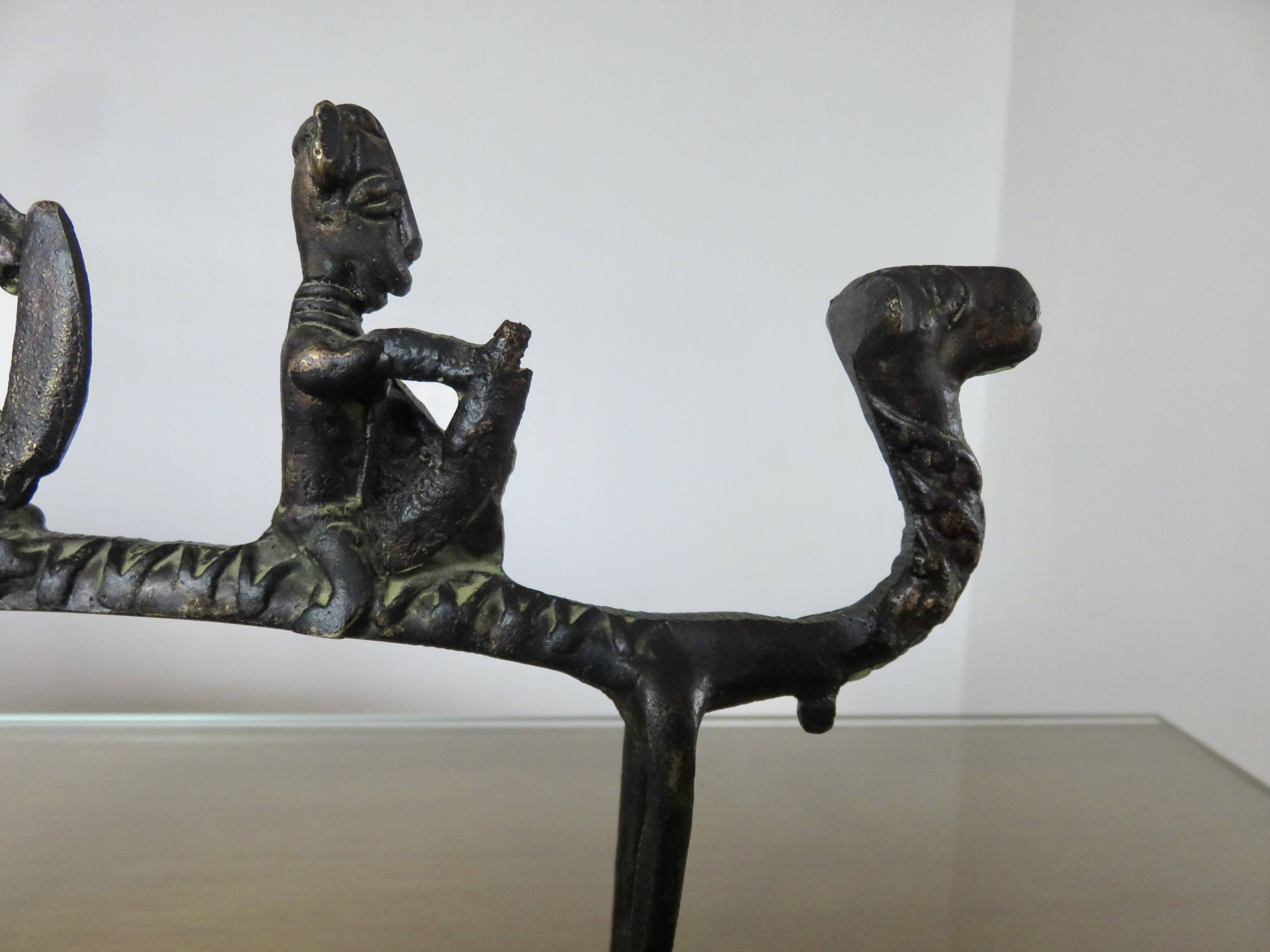 Sculpture, bronze africain, XIXème