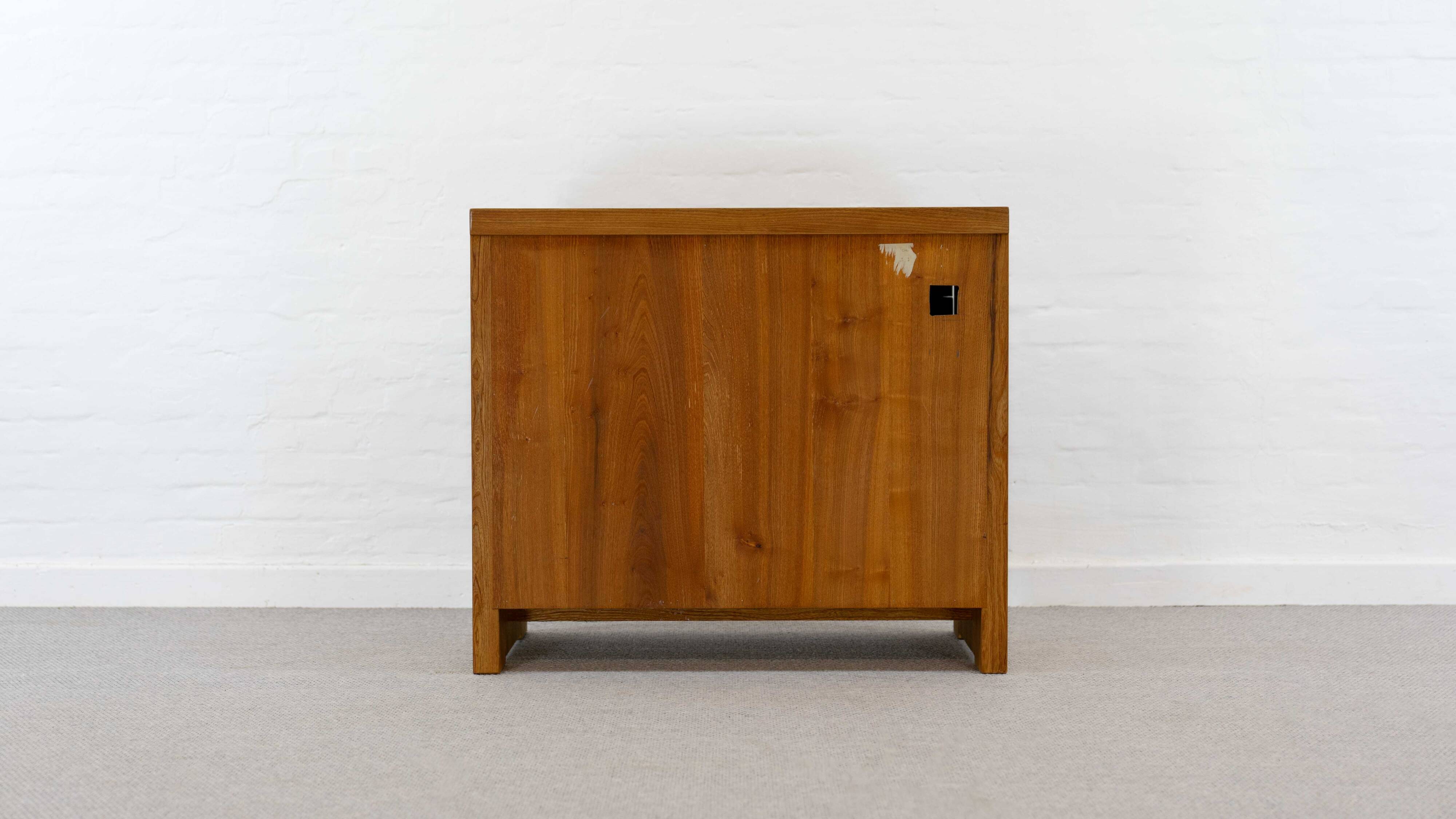 Sideboard Model R09 by Pierre Chapo in solid elm