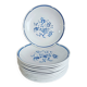Set of 12 Moulin des Loups soup plates, Alain