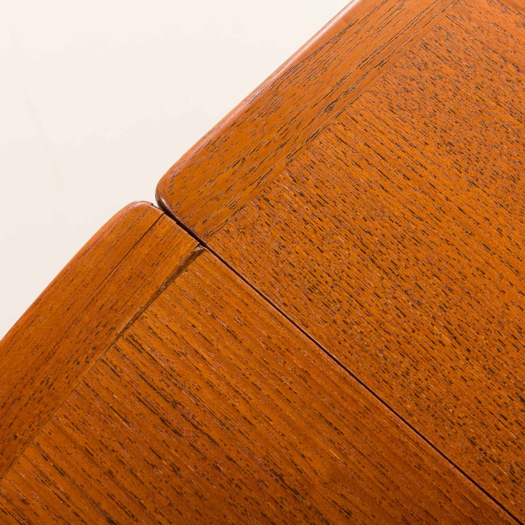 Arne Vodder extra long 290 cm teak extension table, for Sibast, Denmark 1960s