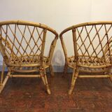 Vintage rattan chairs