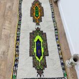 Handcrafted Moroccan Berber Rug 217 X 88