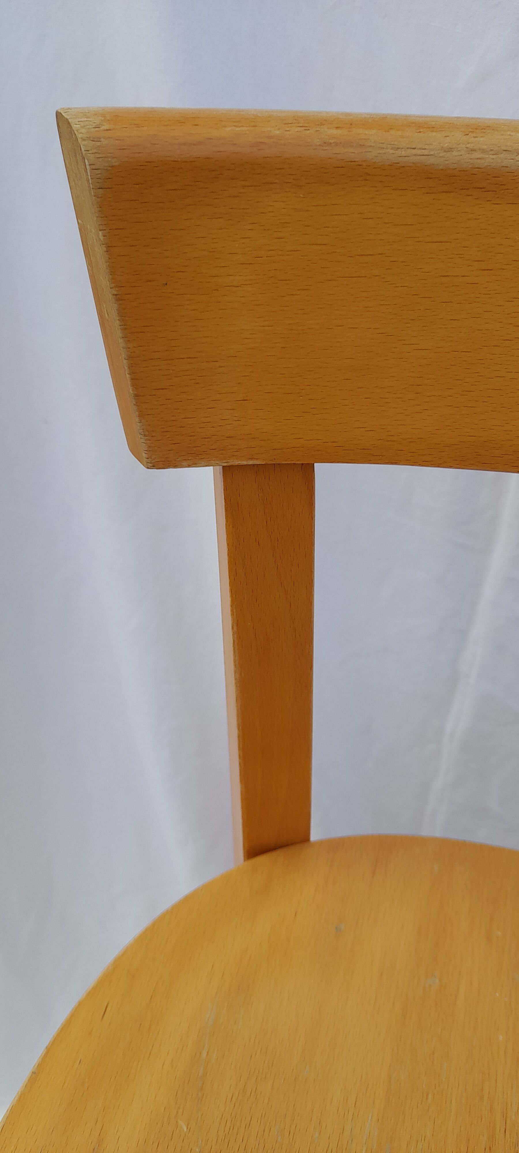 2 chaises bistrot de bar H 103,5 cm