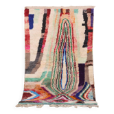Colorful Boujaad Rug 156 x 259 cm - Berber Wool Rug - Moroccan Rug Handmade