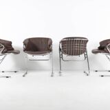 Set of 4 Flynn chairs by Gastone Rinaldi, Italy circa 1970