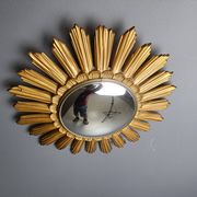 Vintage sunburst mirror, 1960s