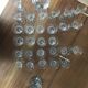 Service de verre en cristal