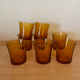 Verre ambré Duralex