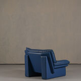 Nicoletti Salotti post-modern leather sofa, Italy 1980’s