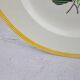 Large vintage plate model Pablo Digoin Sarreguemines