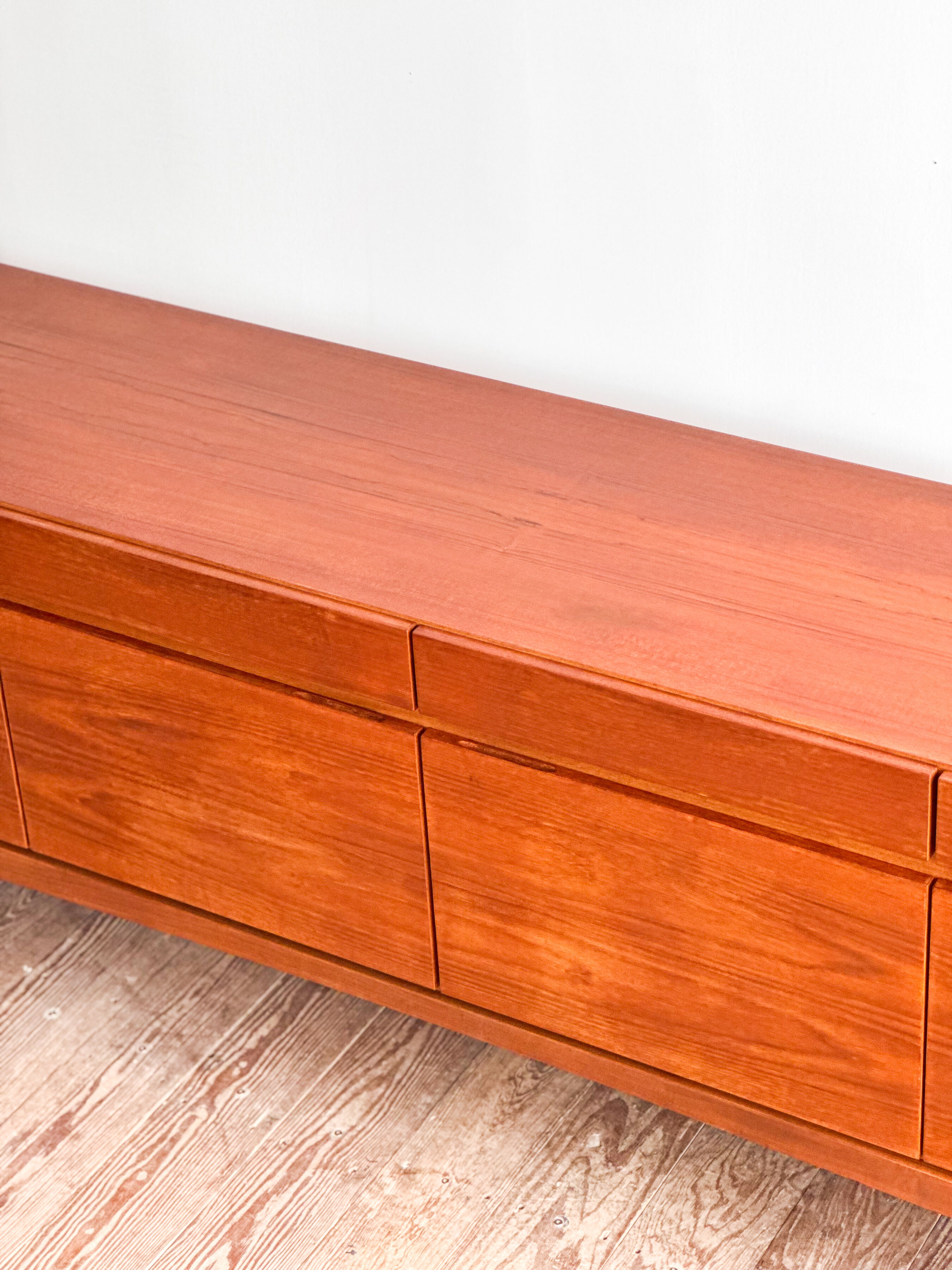 Enfilade Mid-Century en teck, modèle FA66 par Ib Kofod-Larsen pour Faarup