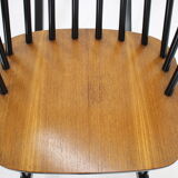 1960s Varjosen Puunjalostus Beech Rocking Chair, Finland