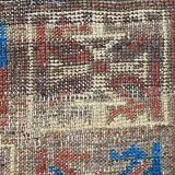 Ancient tribal baloch carpet 148x78 cm