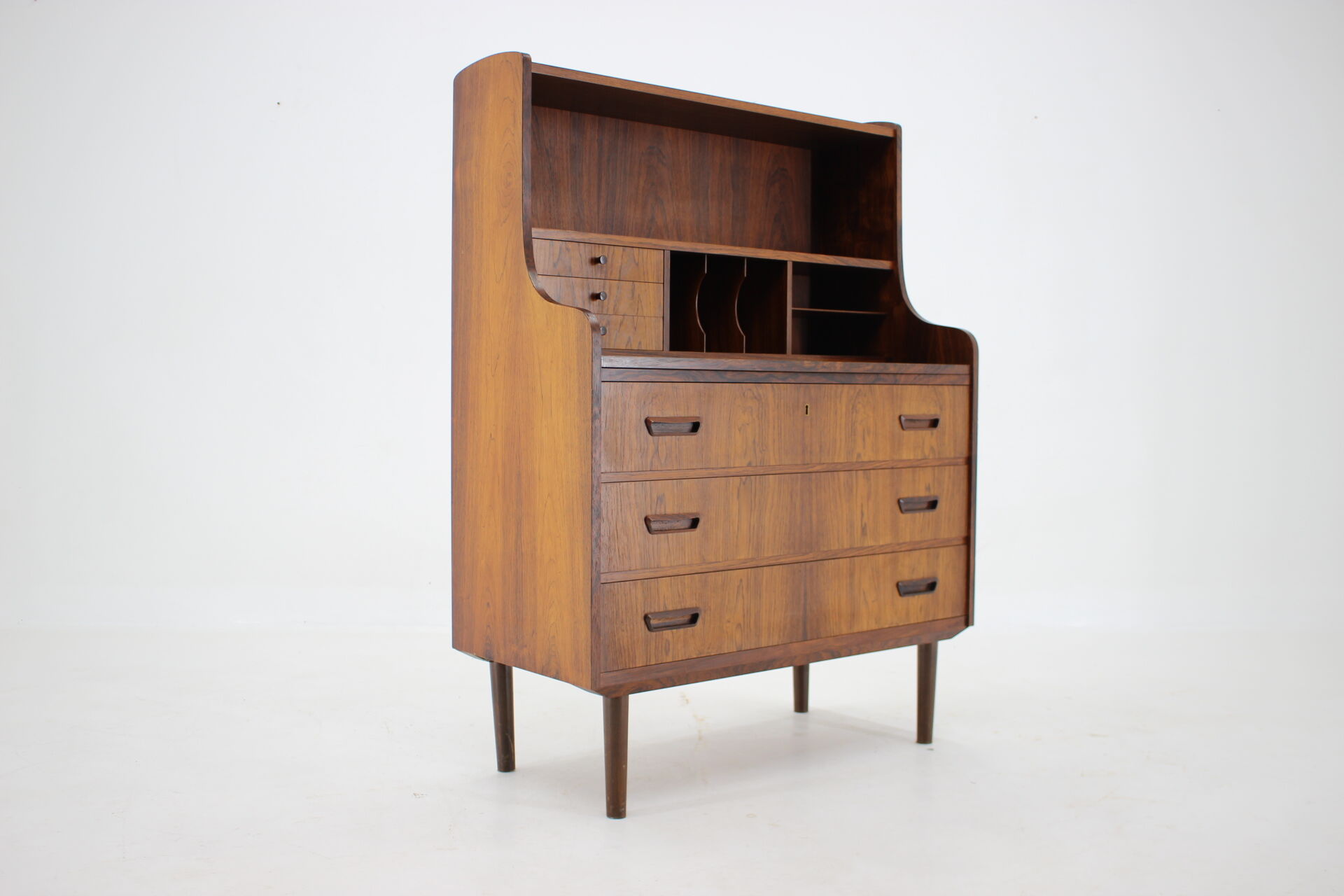 1960s danish palisander writing cabinet